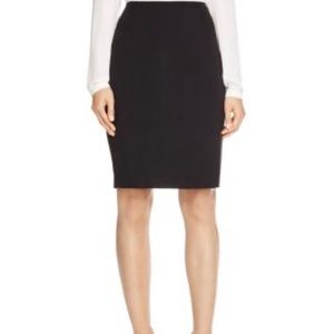 elie tahari black skirt size 6